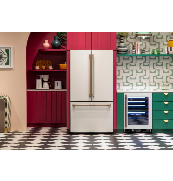 Café - 23.75 Inch 4.7 cu. ft Wine Fridge Refrigerator in Stainless - CCP06DP2PS1