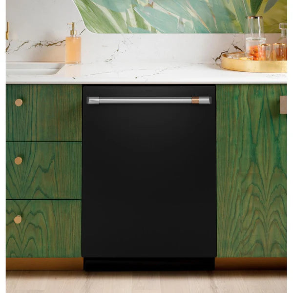 Cafe - 44 dBA Built In Dishwasher in Black - CDT858P3VD1