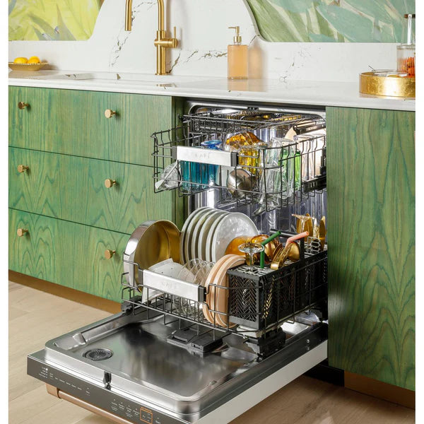 Cafe - 39 dBA Built In Dishwasher in Stainless - CDT888P2VS1