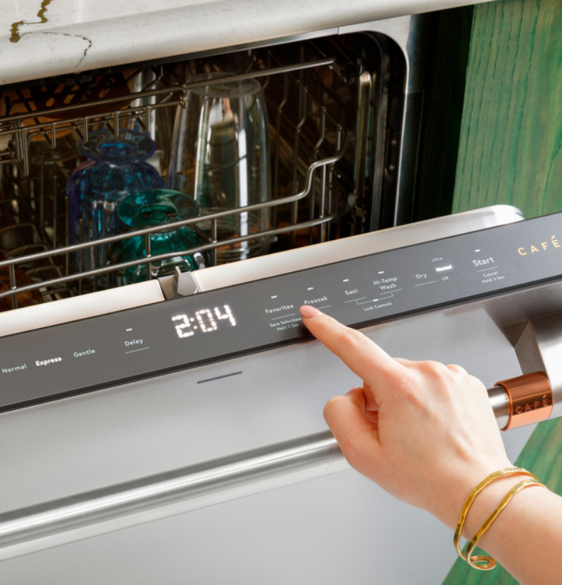 Cafe - 39 dBA Built In Dishwasher in Matte Black - CDT888P3VD1