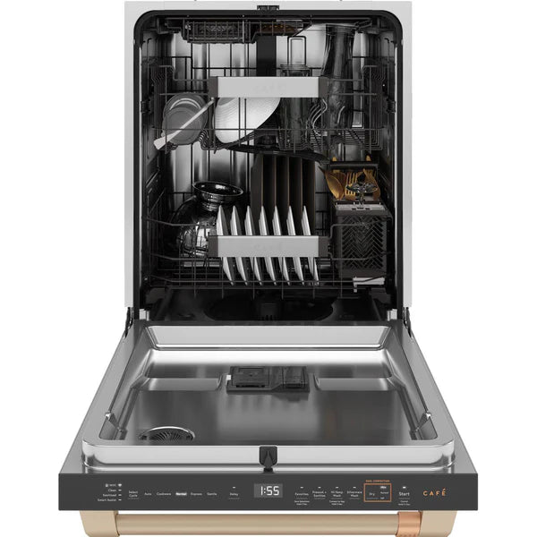 Cafe - 39 dBA Built In Dishwasher in White - CDT888P4VW2