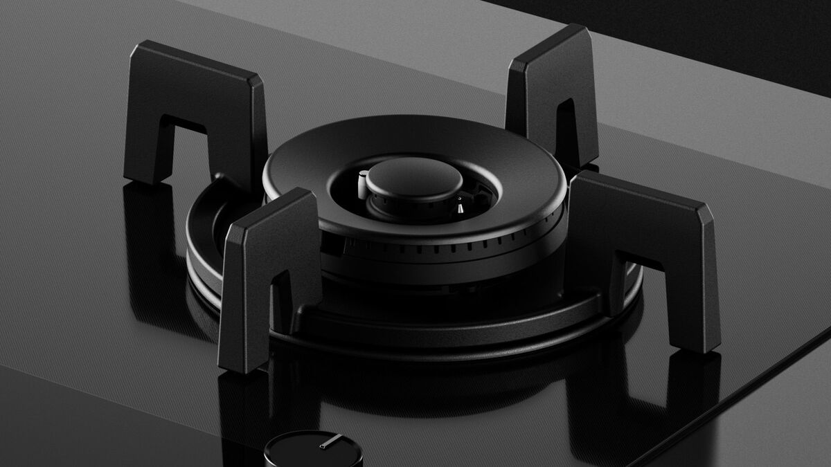 Fisher & Paykel - 15.2 Inch Gas Cooktop in Black - CG151DNGGB5