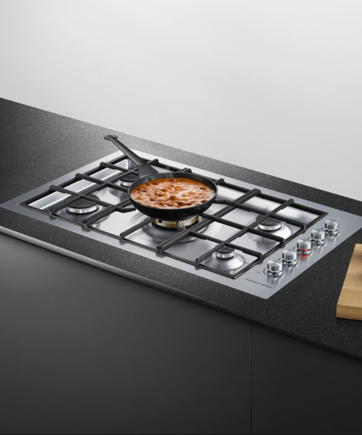 Fisher & Paykel - 36 Inch Gas Cooktop in Stainless - CG365DNGRX2N