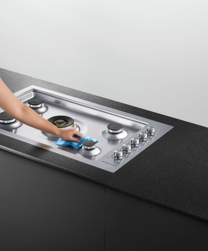Fisher & Paykel - 36 Inch Gas Cooktop in Stainless - CG365DNGRX2N