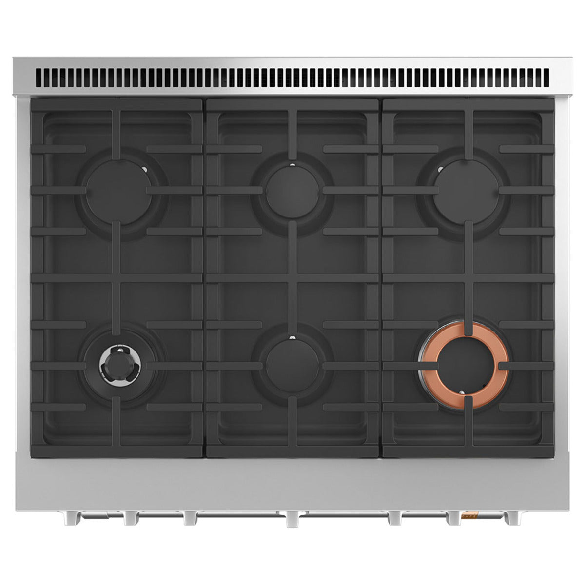Cafe - 6.2 cu. ft Gas Range in Black (Open Box) - CGY366P3TD1