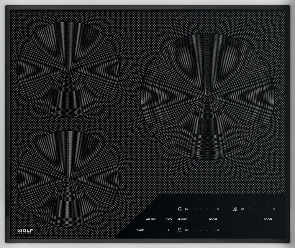 Wolf - 23.625 inch wide Induction Cooktop in Stainless - CI243TF/S