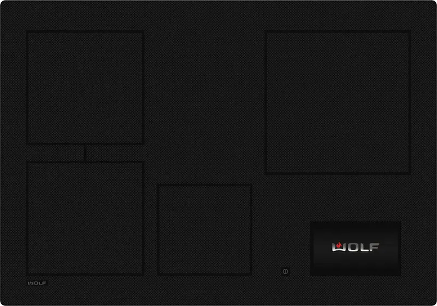 Wolf - 30 Inch Induction Cooktop in Black - CI30460C/B