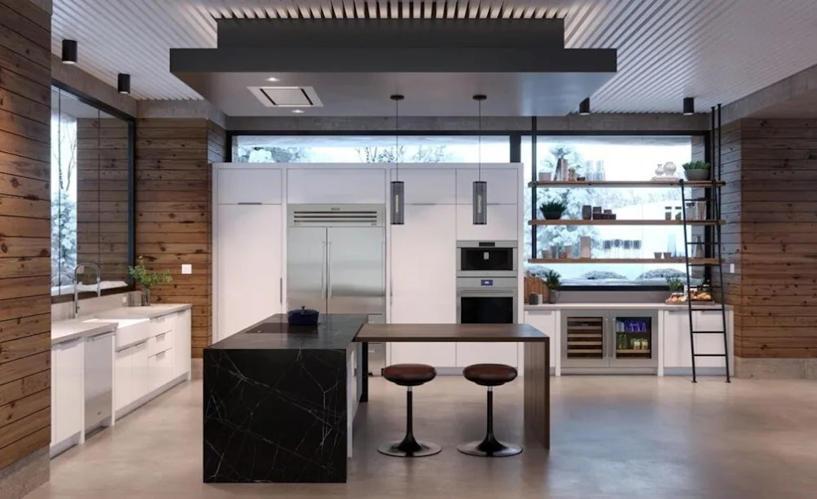 Wolf - 36 Inch Induction Cooktop in Black - CI36560C/B