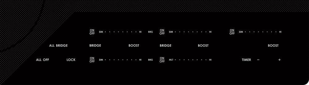 Wolf - 36 inch wide Induction Cooktop in Black - CI365C/B