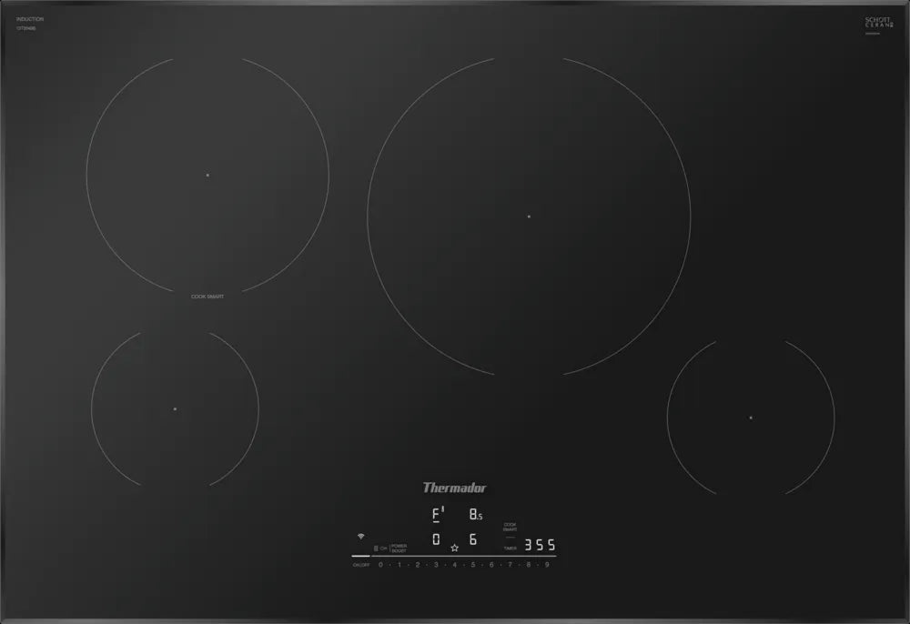 Thermador - 31 Inch Induction Cooktop in Black - CIT304BB
