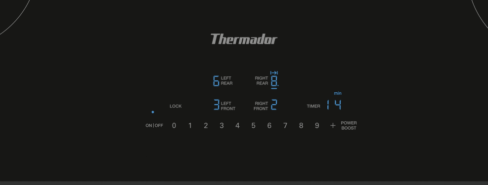 Thermador - 31 Inch Induction Cooktop in Black - CIT304YB