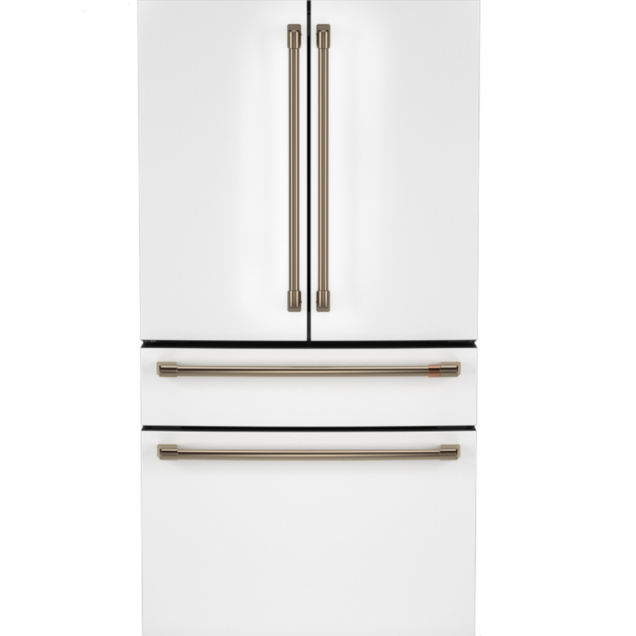 Cafe - 36 Inch 23.2 cu. ft French Door Refrigerator in White - CJE23DP4WW2