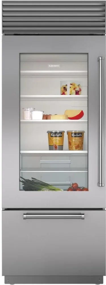 Sub-Zero - 30 Inch 17.3 cu. ft Built In / Integrated Bottom Mount Refrigerator in Stainless - CL3050UG/S/P/L