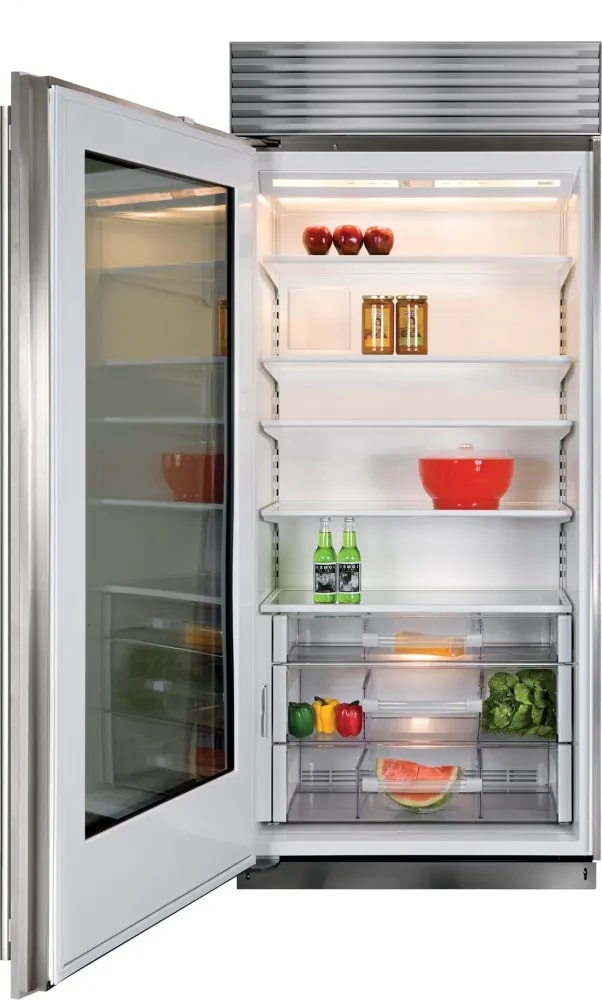 Sub-Zero - 36 Inch 22.9 cu. ft Built In / Integrated All Refrigerator Fridge in Stainless - CL3650RG/S/P/L