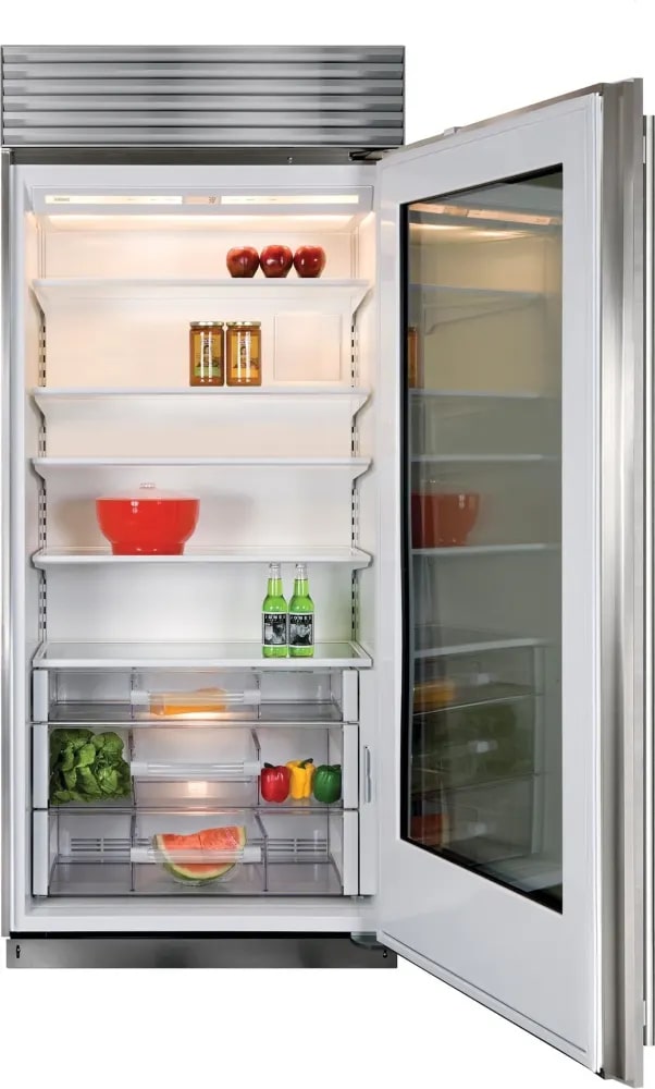 Sub-Zero - 36 Inch 22.9 cu. ft Built In / Integrated All Refrigerator Fridge in Stainless - CL3650RG/S/T/R