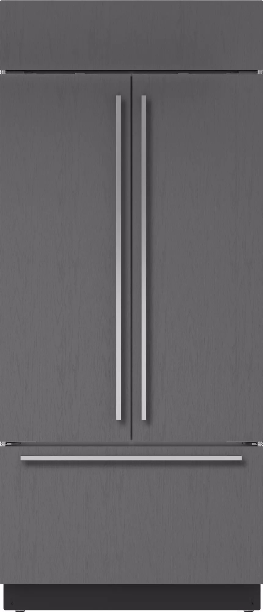 Sub-Zero - 36 Inch 20.5 cu. ft Built In / Integrated French Door Refrigerator in Panel Ready - CL3650UFD/O