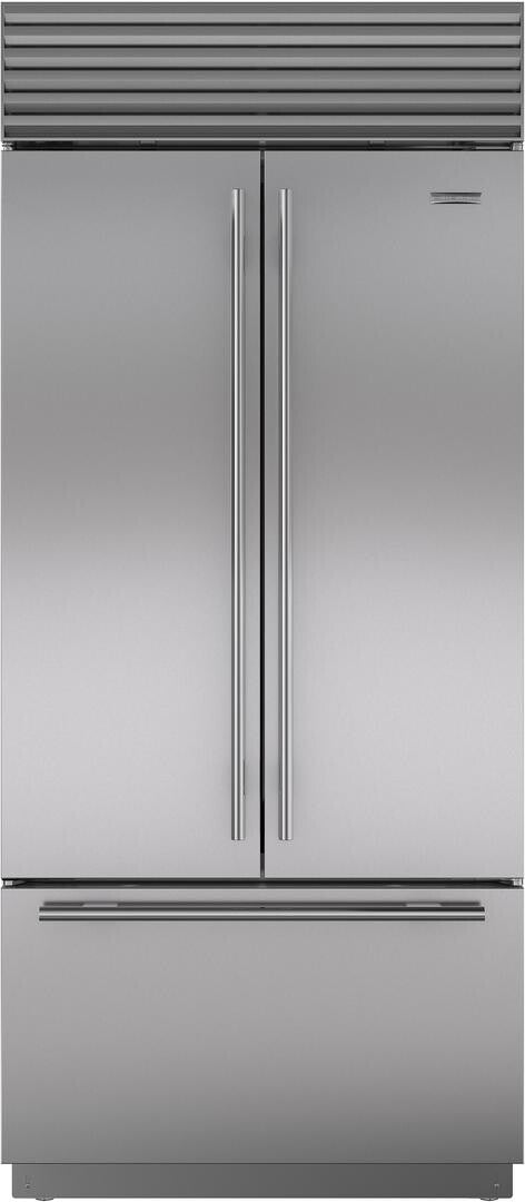 Sub-Zero - 36 Inch 20.5 cu. ft Built In / Integrated French Door Refrigerator in Stainless - CL3650UFD/S/T