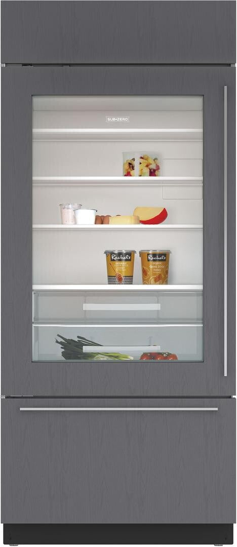 Sub-Zero - 36 Inch 21.6 cu. ft Built In / Integrated Bottom Mount Refrigerator in Panel Ready - CL3650UG/O/L