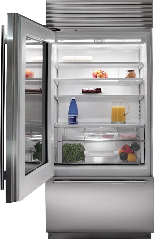 Sub-Zero - 36 Inch 21.6 cu. ft Built In / Integrated Bottom Mount Refrigerator in Stainless - CL3650UG/S/P/L