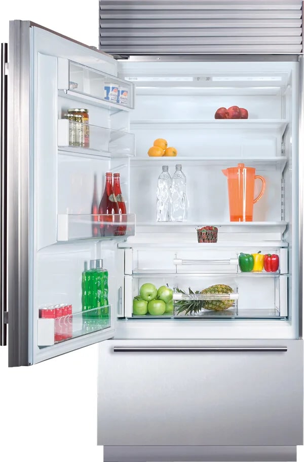 Sub-Zero - 36 Inch 20.7 cu. ft Built In / Integrated Bottom Mount Refrigerator in Stainless - CL3650U/S/T/L