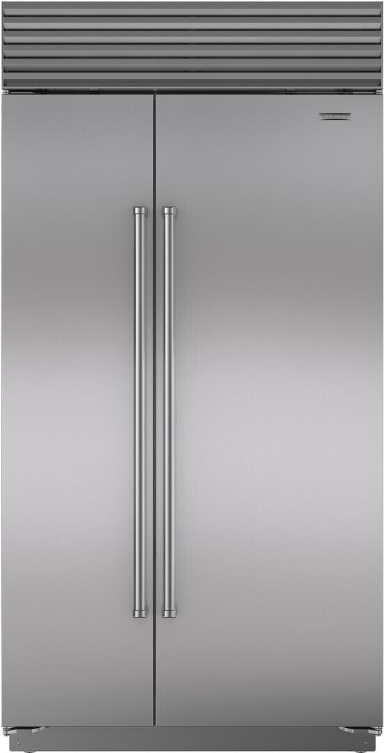 Sub-Zero - 42 Inch 23.7 cu. ft Built In / Integrated Side by Side Refrigerator in Stainless - CL4250SID/S/P