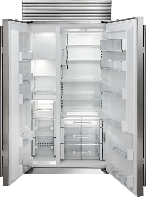 Sub-Zero - 42 Inch 23.7 cu. ft Built In / Integrated Side by Side Refrigerator in Stainless - CL4250SID/S/P