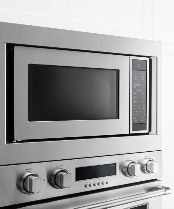 Fisher & Paykel - 24 inch Contemporary Microwave Trim Kit Accessory in Stainless - CMOTTK-30