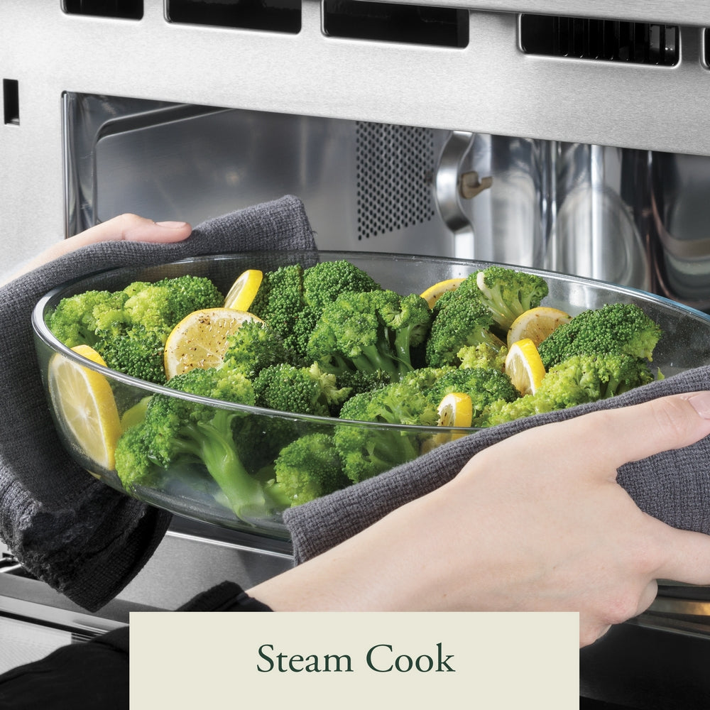 Cafe - 1.7 cu. ft Speed Wall Oven in White - CSB913P4NW2