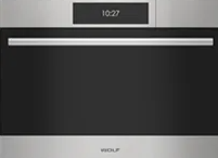 Wolf - 1.7 cu. ft Steam Wall Oven in Stainless - CSO2450TE/S/T