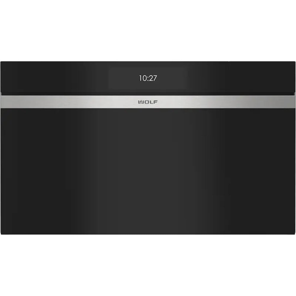 Wolf - 2.4 cu. ft Single Wall Oven in Black - CSO3050CM/B