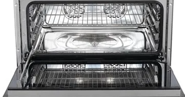 Wolf - 2.4 cu. ft Single Wall Oven in Black - CSOP3050CM/B