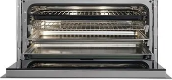 Wolf - 2.4 cu. ft Single Wall Oven in Black - CSOP3050CM/B/T