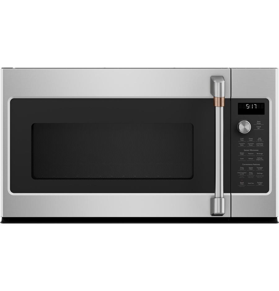 Café - 1.7 cu. Ft Over the range Microwave in Stainless - CVM517P2MS1
