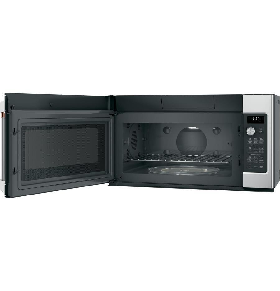 Café - 1.7 cu. Ft Over the range Microwave in Stainless - CVM517P2MS1