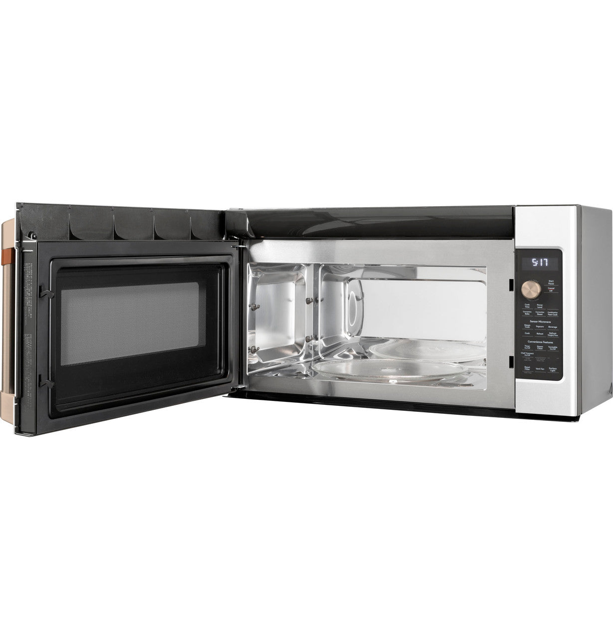 Café - 1.7 cu. Ft Over the range Microwave in Stainless - CVM517P2MS1