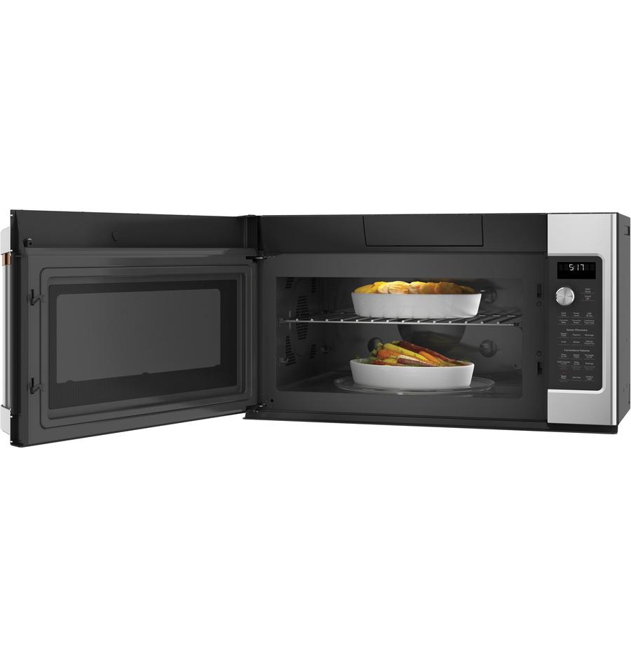 Café - 1.7 cu. Ft Over the range Microwave in Stainless - CVM517P2MS1