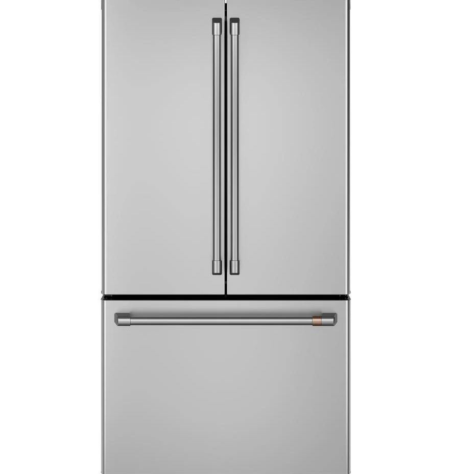 Café - 35.75 Inch 23.1 cu. ft French Door Refrigerator in Stainless (Premium Floor Model) - CWE23SP2MS1