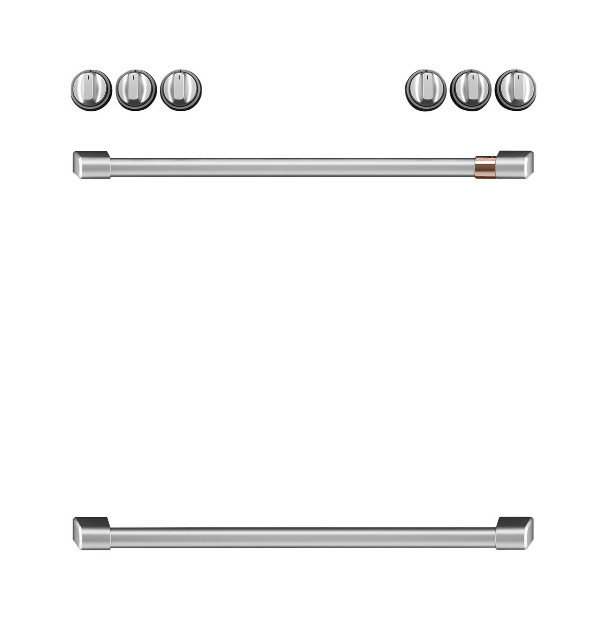 Café - Knobs and Handles Cooking Accessory in Stainless - CXFCHHKPMSS