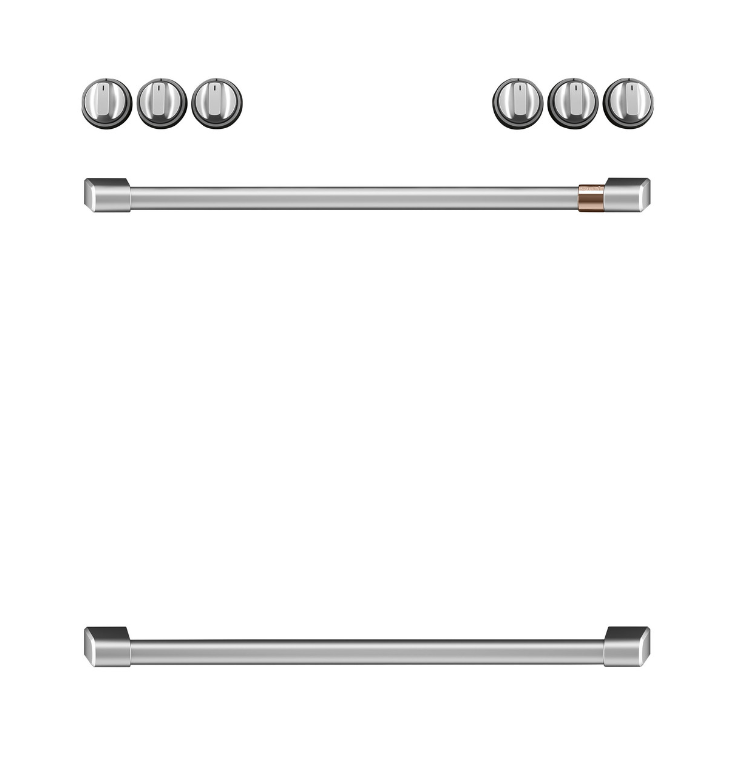 Café - Knobs and Handles Cooking Accessory in Stainless - CXFCHHKPMSS