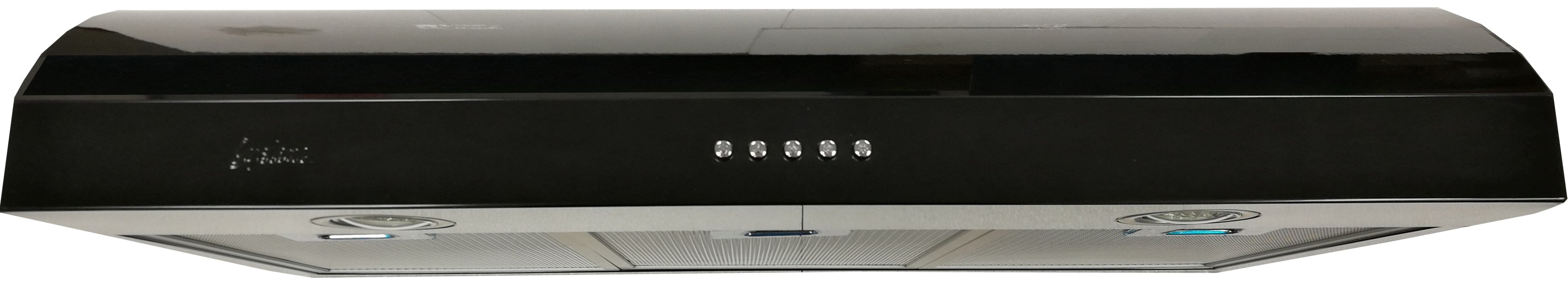 Cyclone - 29.875 Inch 300 CFM Under Cabinet Range Vent in Black - CY917R30B