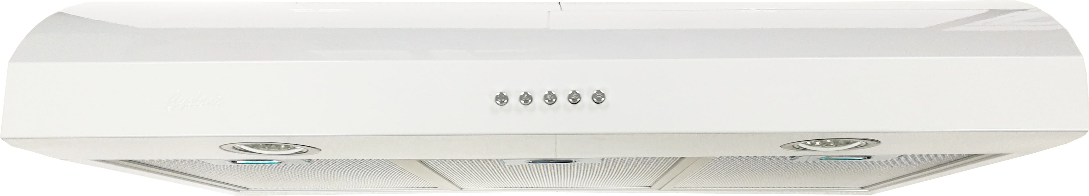 Cyclone - 29.875 Inch 300 CFM Under Cabinet Range Vent in White - CY917R30W