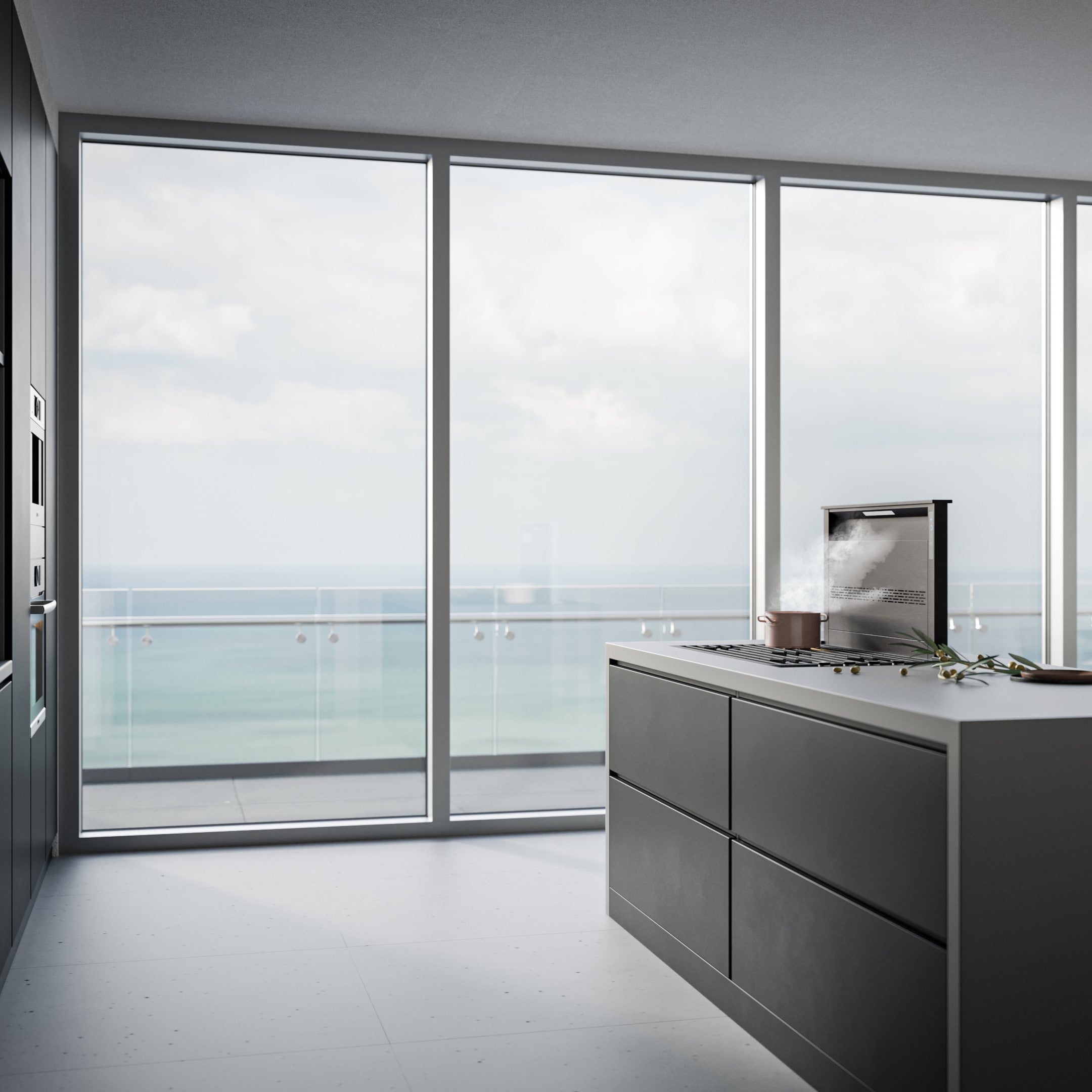 Best - 30 Inch Downdraft Vent in Black Stainless - D49M30BLS