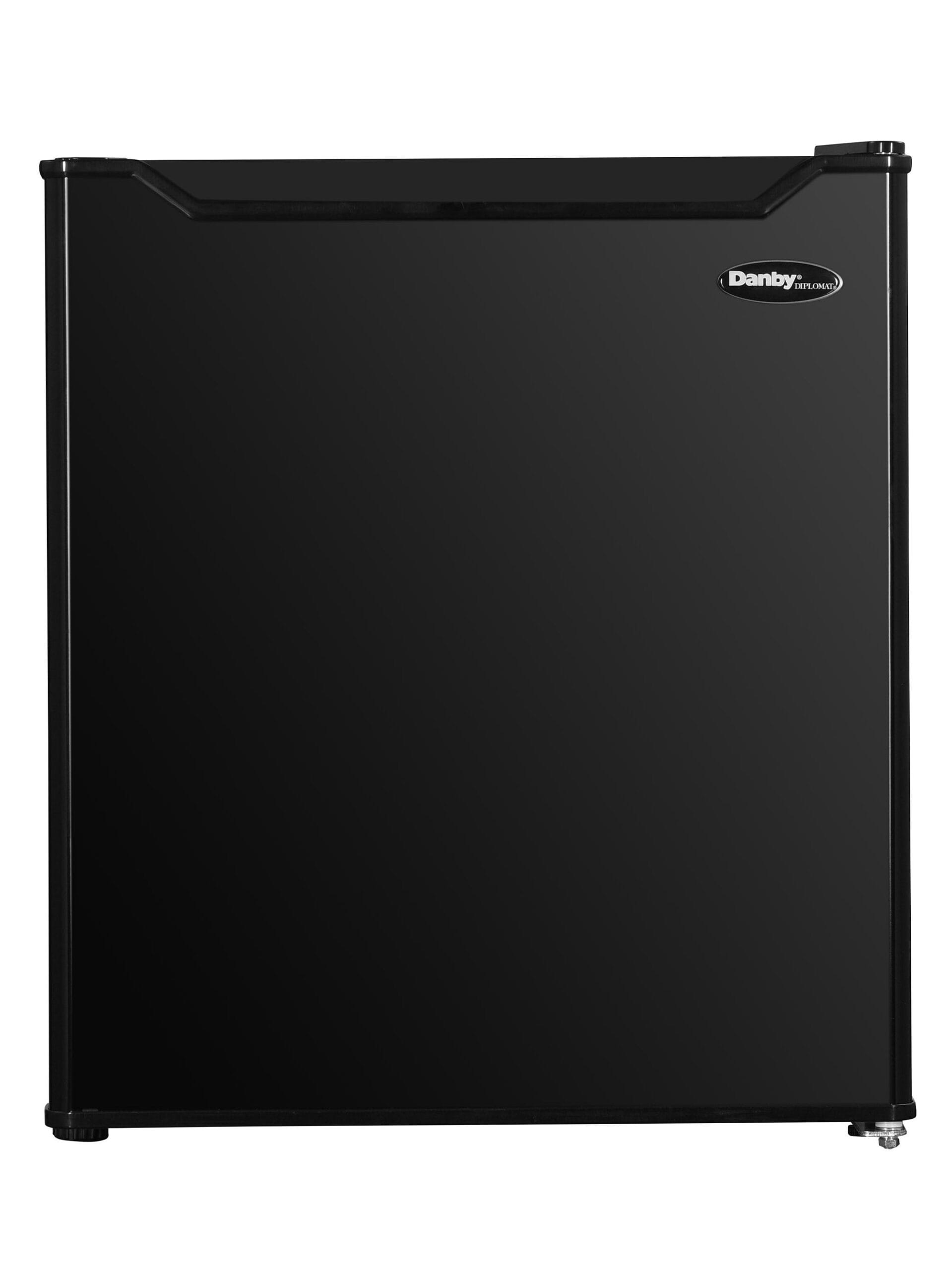 Danby - 17.13 Inch 1.6 cu. ft Mini Fridge Refrigerator in Black - DAR016B1BM