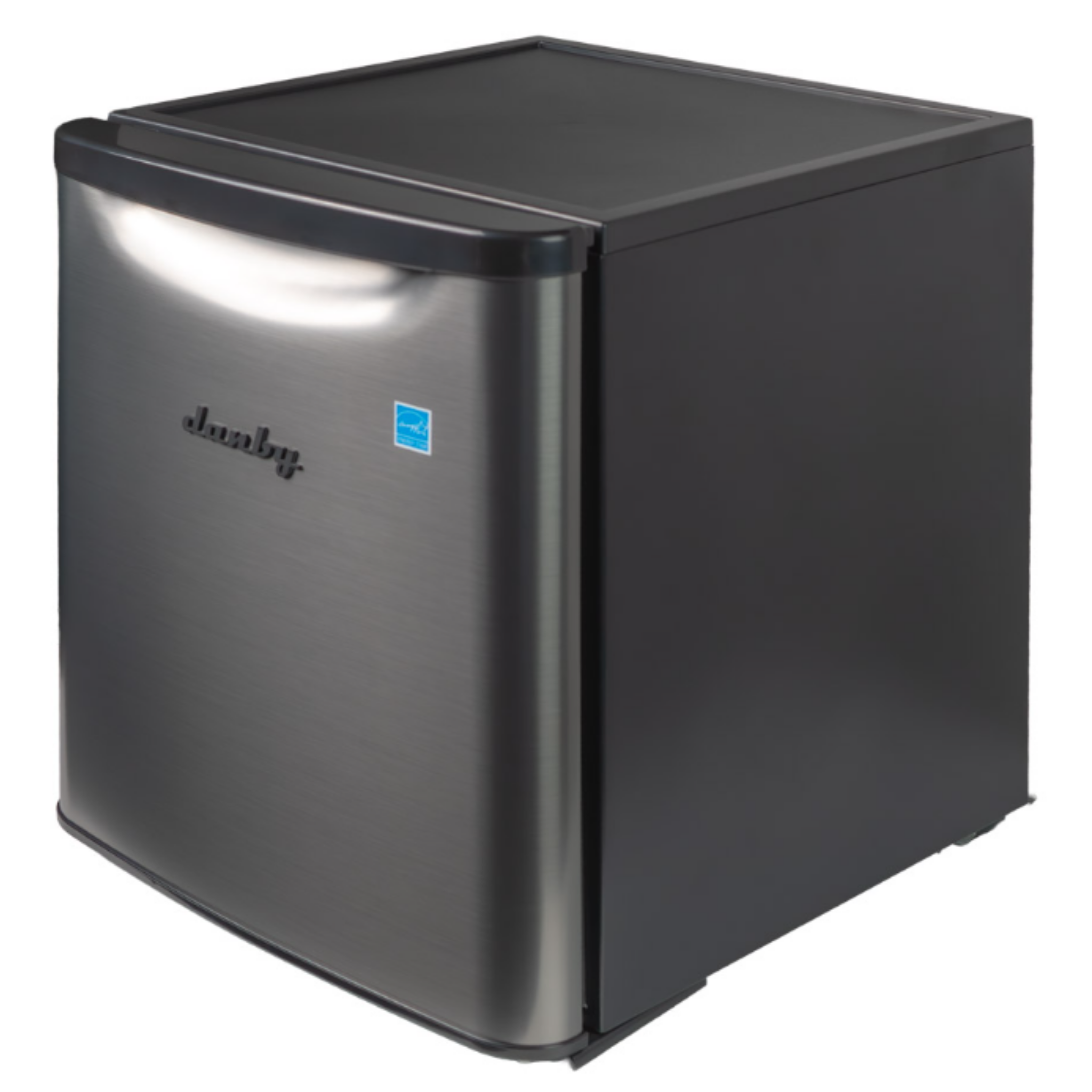 Danby - 17.7 Inch 1.7 cu. ft Compact Refrigerator in Stainless - DAR017A3BSLDB