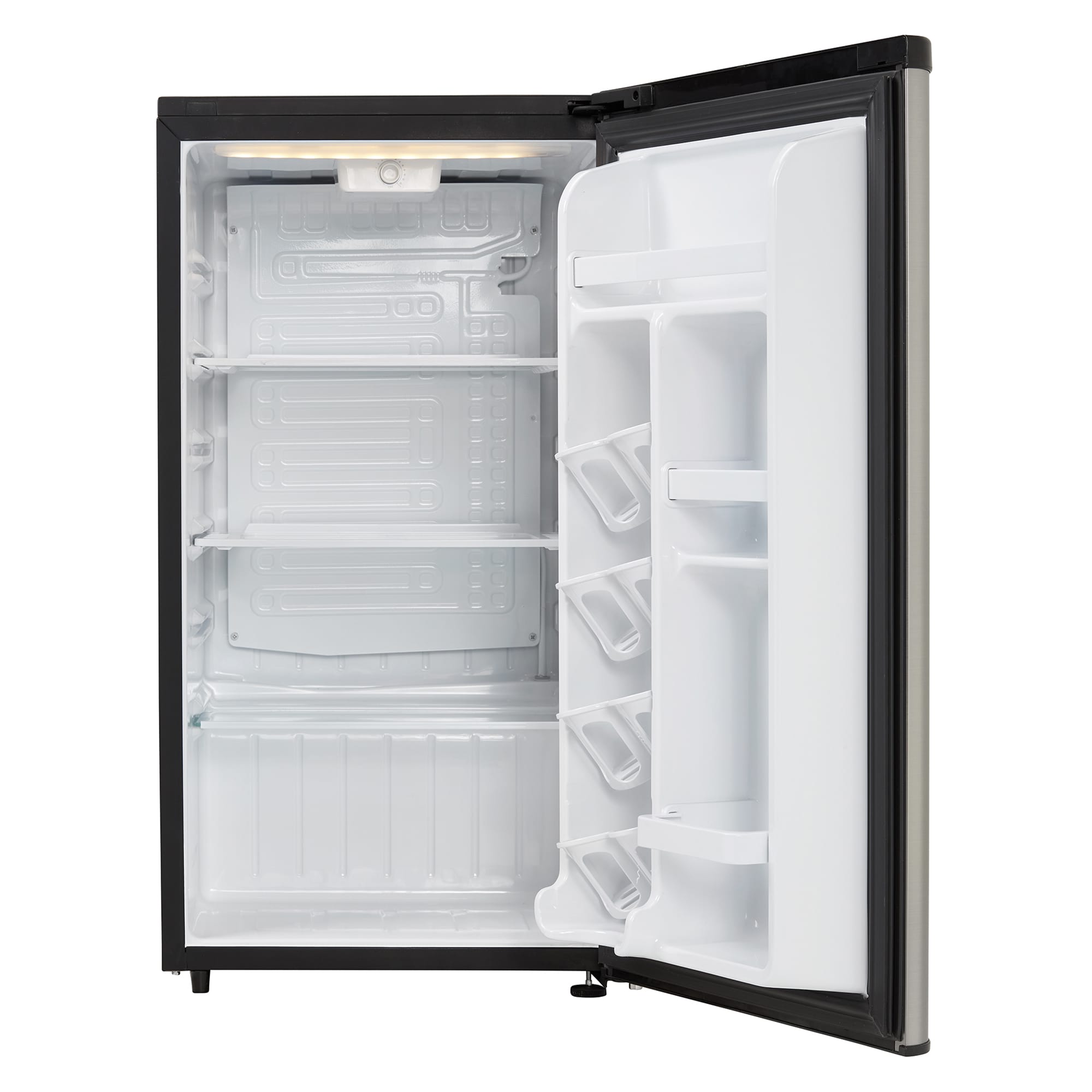 Danby - 17.69 Inch 3.3 cu. ft Compact Refrigerator in Stainless - DAR033A6BSLDB