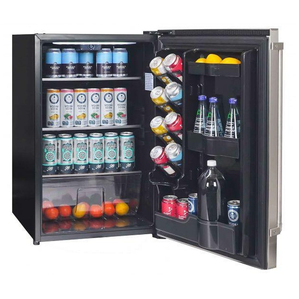 Danby - 20.75 Inch 4.4 cu. ft Mini Fridge Refrigerator in Stainless - DAR044A1SSO