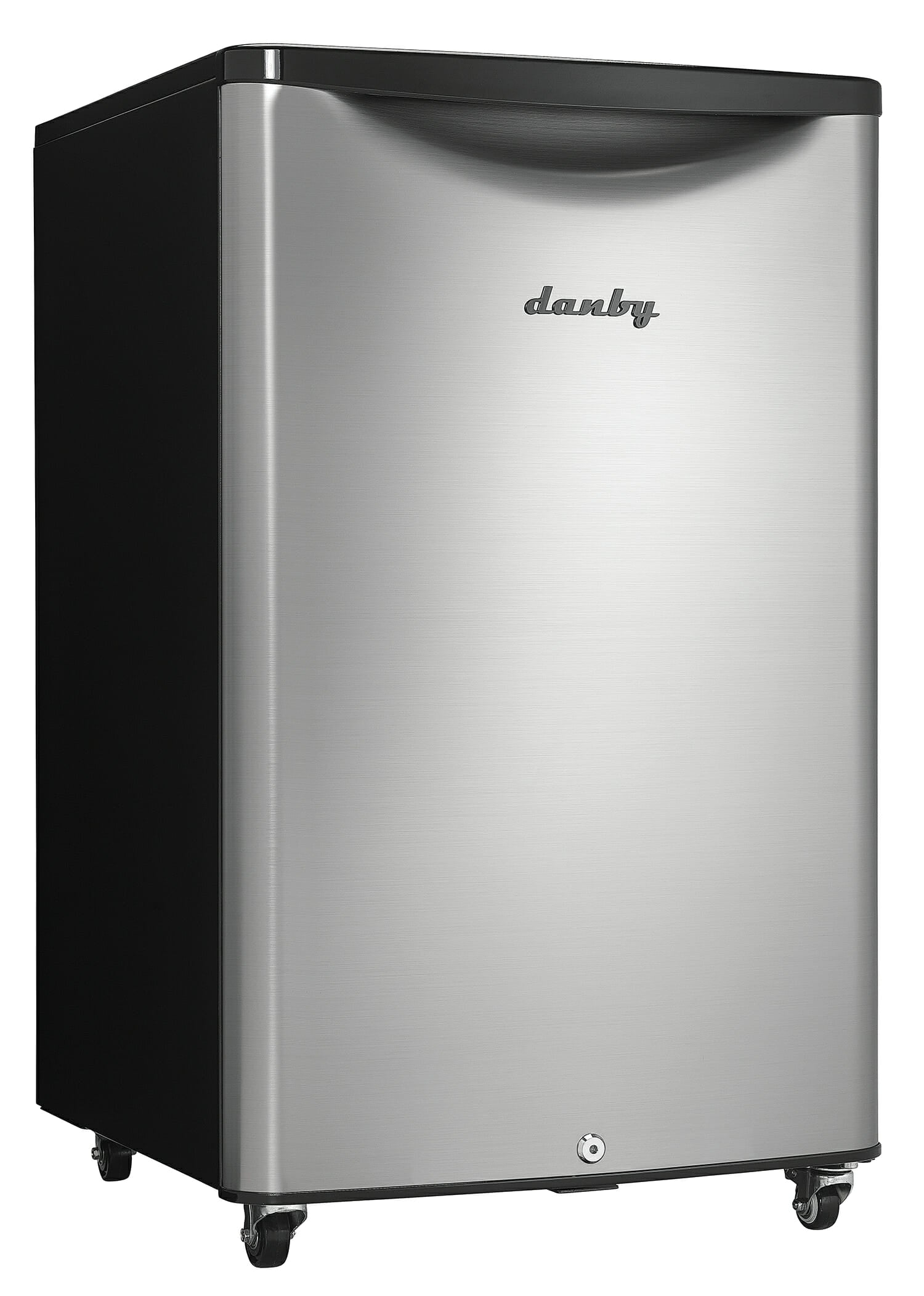 Danby - 20.75 Inch 4.4 cu. ft Mini Fridge Refrigerator in Stainless - DAR044A6BSLDBO