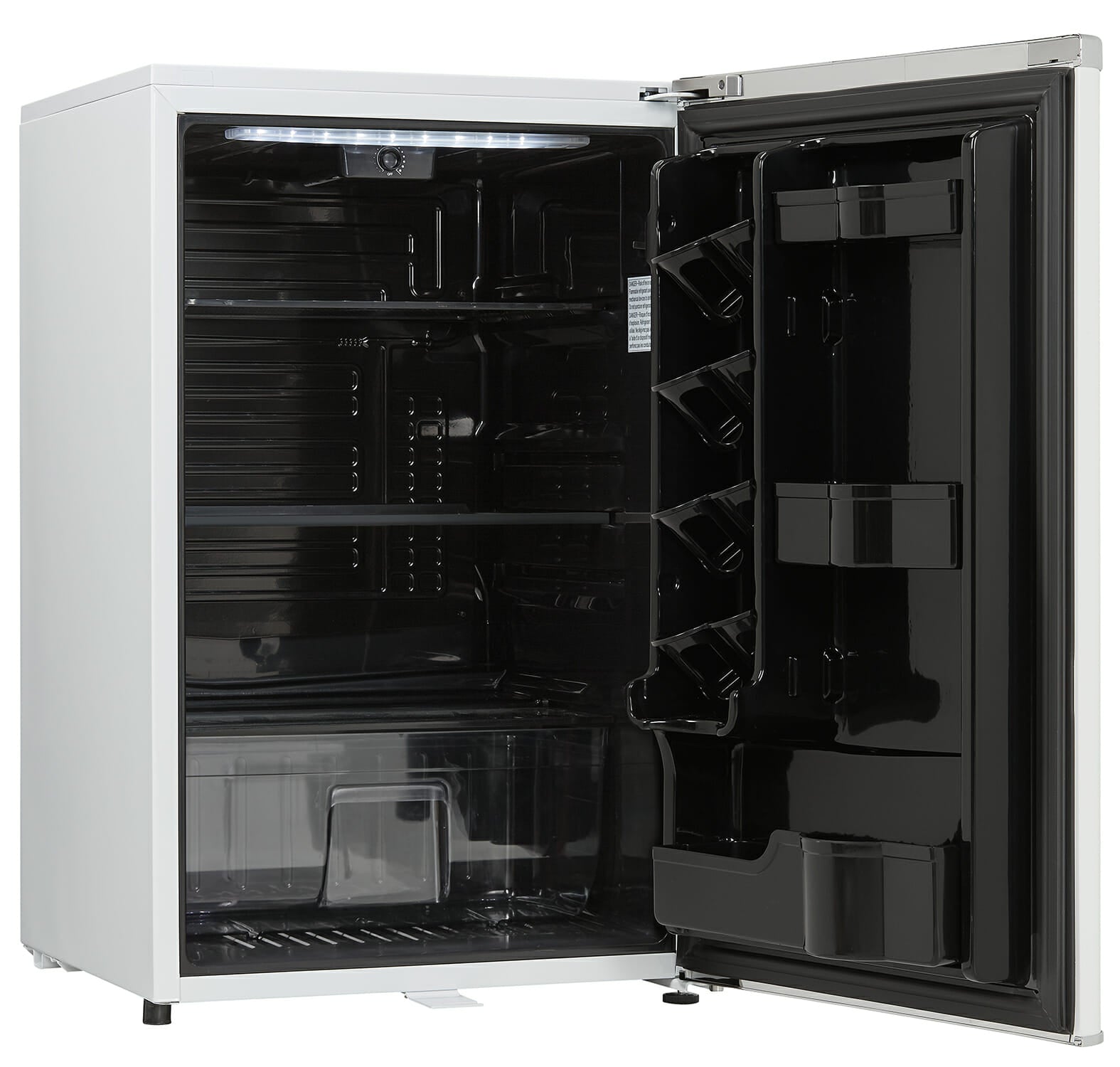 Danby - 20.75 Inch 4.4 cu. ft Mini Fridge Refrigerator in White - DAR044A6PDB