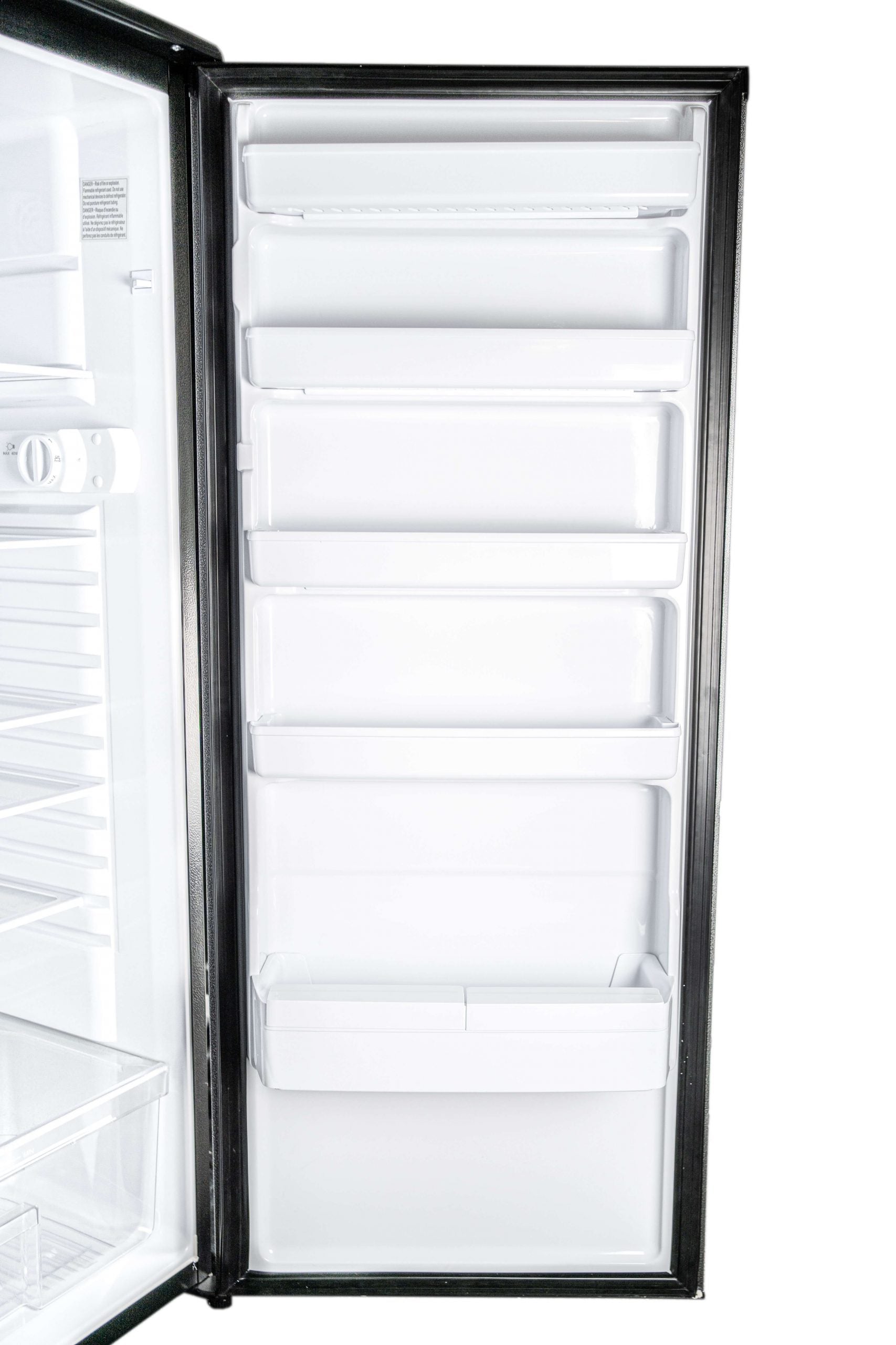 Danby - 23.94 Inch 11 cu. ft Apartment Size Refrigerator in Black - DAR110A1TDD