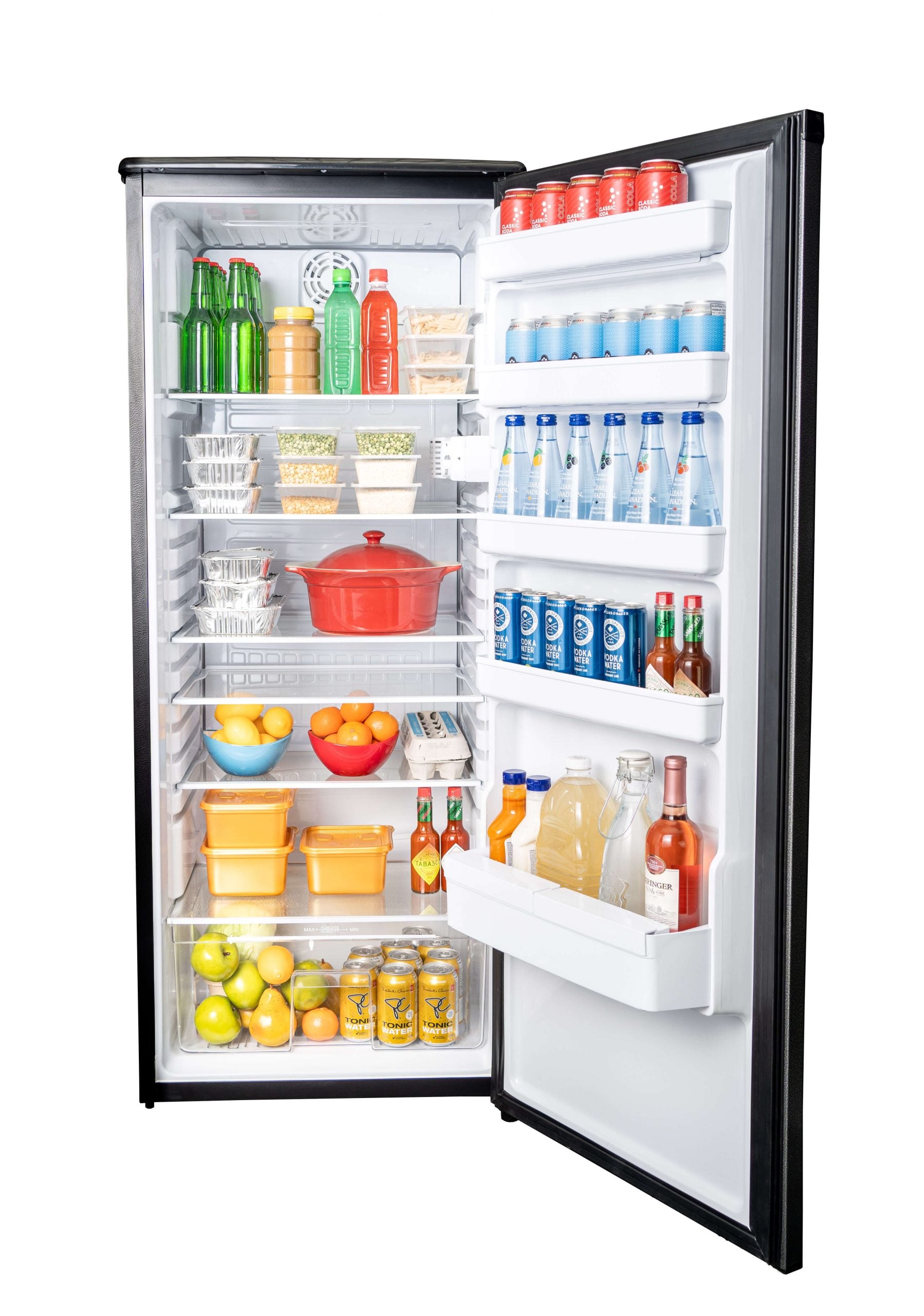 Danby - 23.94 Inch 11 cu. ft Apartment Size Refrigerator in Black - DAR110A1TDD